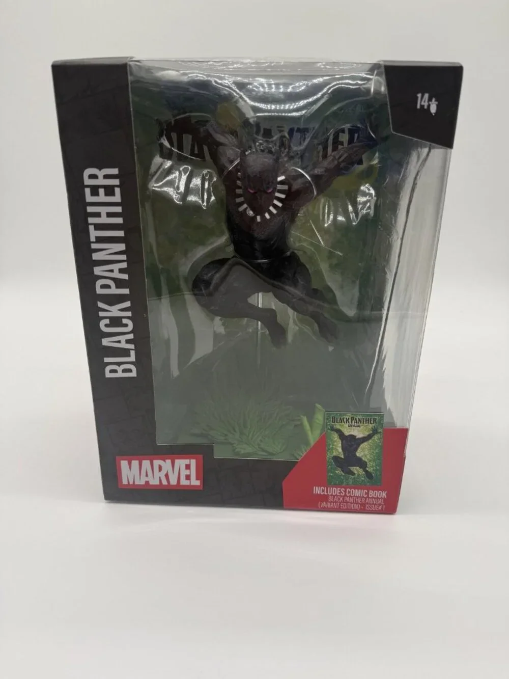 Marvel Black Panther Annual Action Figure 1:6TH McFarlane Toys Black New Comic